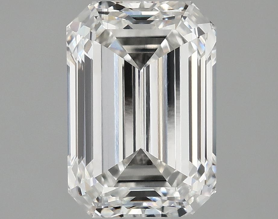 2.0 Carat Emerald Shaped Ideal Cut VVS2 IGI Certified Lab Grown Diamond