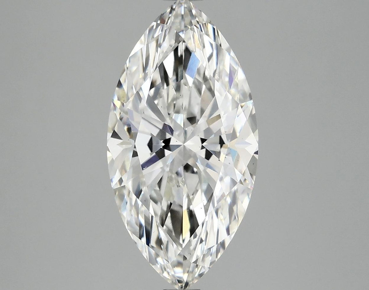 3.07 Carat Marquise Shaped Ideal Cut VS2 IGI Certified Lab Grown Diamond