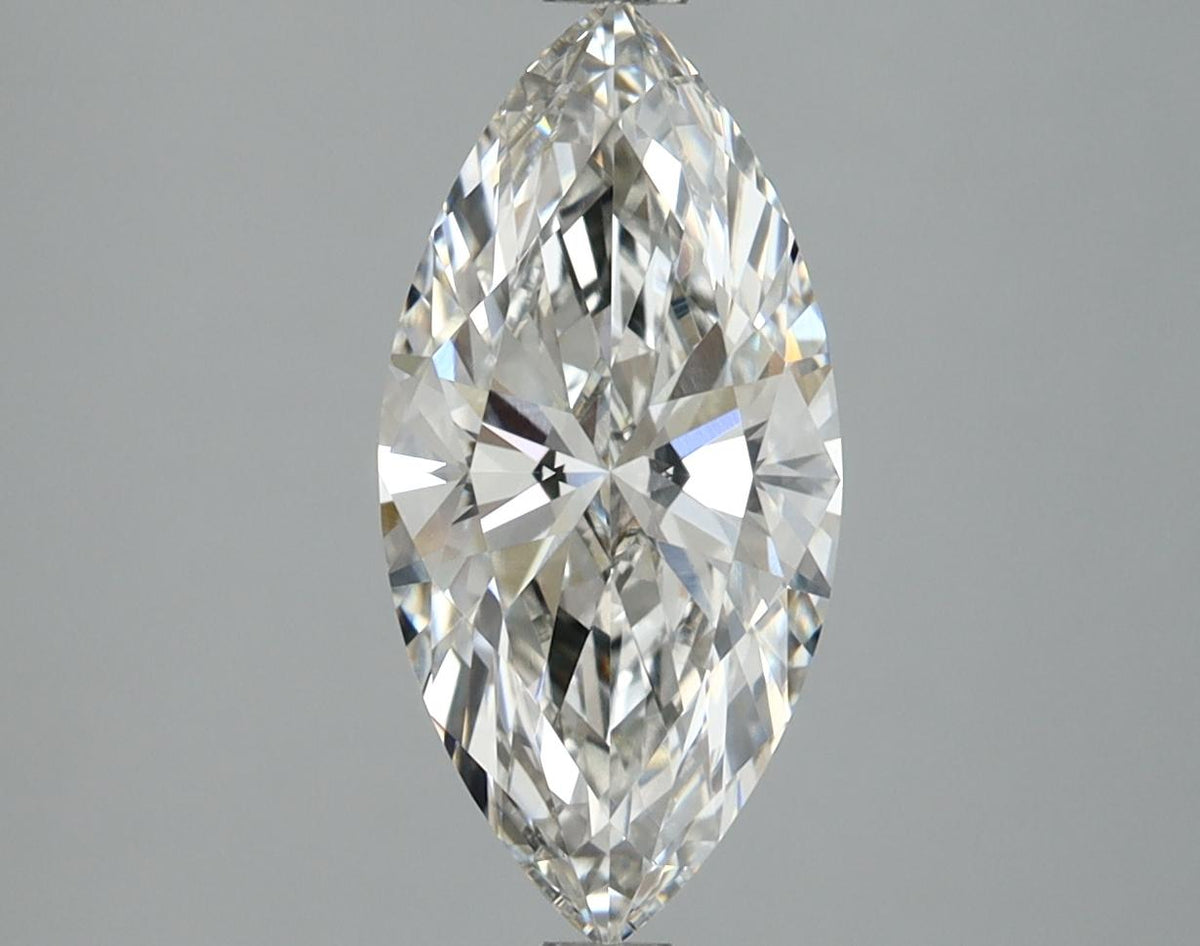 1.96 Carat Marquise Shaped Excellent Cut VVS2 IGI Certified Lab Grown Diamond