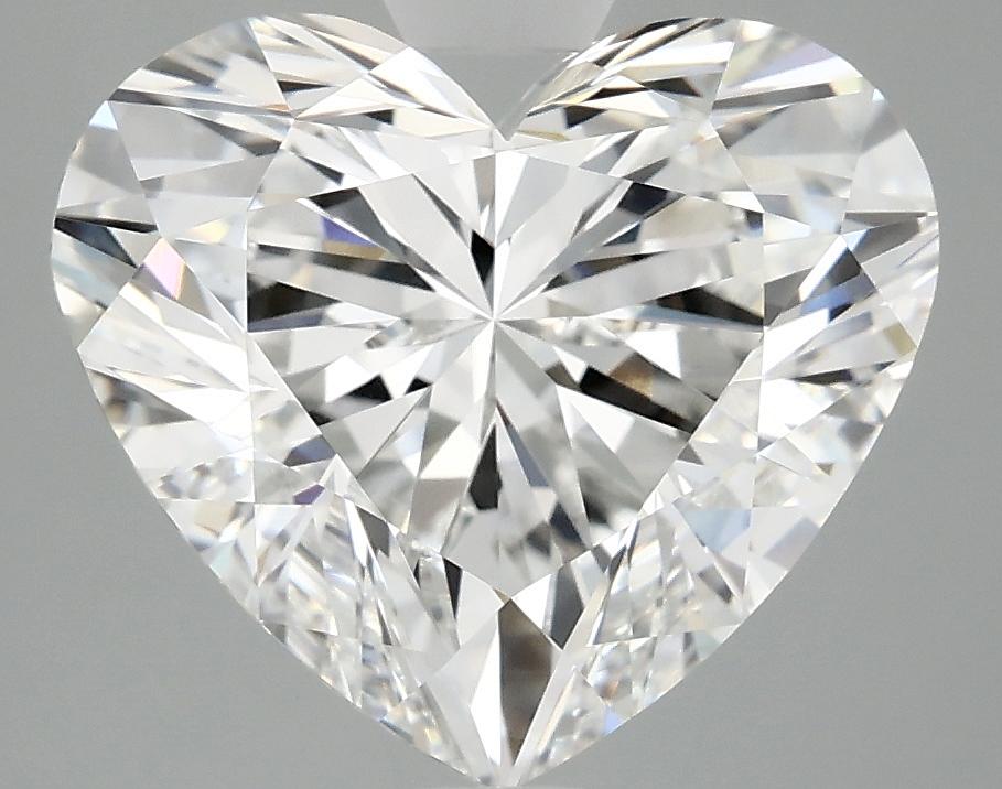 5.03 Carat Heart Shaped Ideal Cut VS1 IGI Certified Lab Grown Diamond