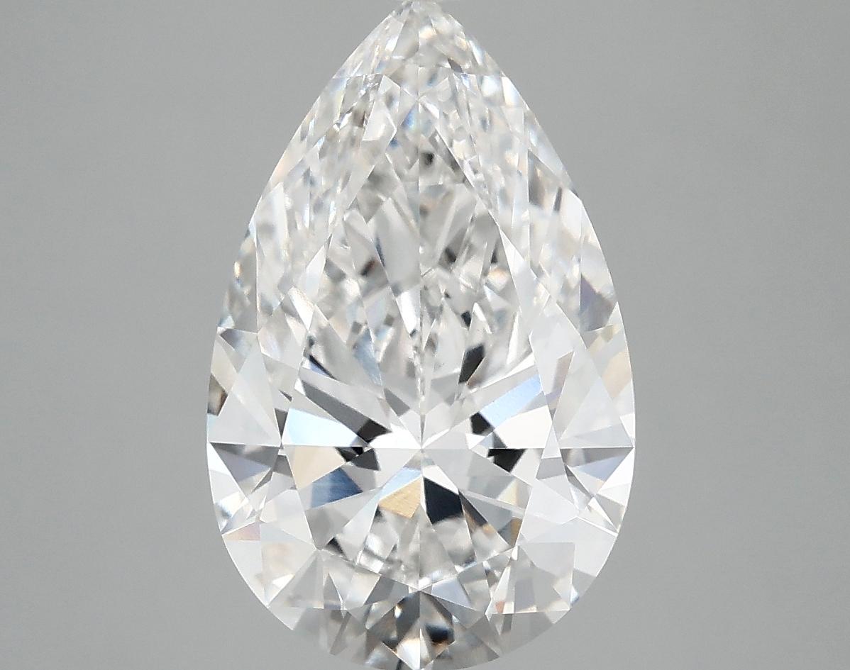 3.96 Carat Pear Shaped Ideal Cut VS1 IGI Certified Lab Grown Diamond