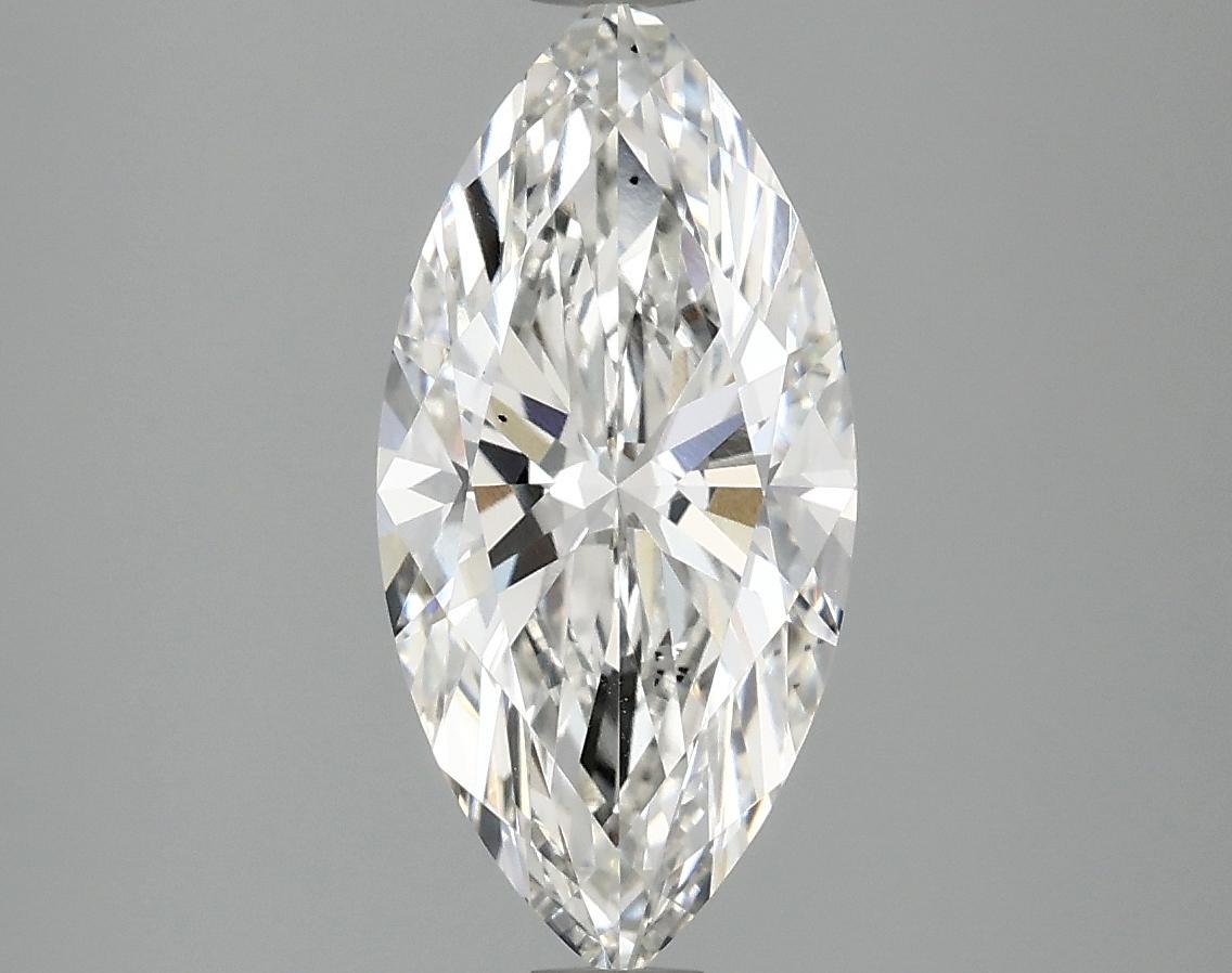 2.1 Carat Marquise Shaped Excellent Cut VS2 IGI Certified Lab Grown Diamond