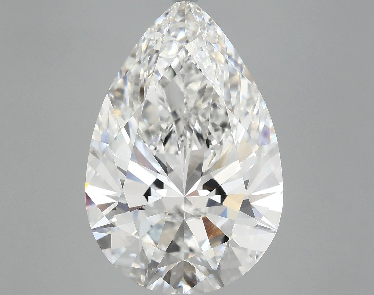 7.01 Carat Pear Shaped Excellent Cut VS1 IGI Certified Lab Grown Diamond