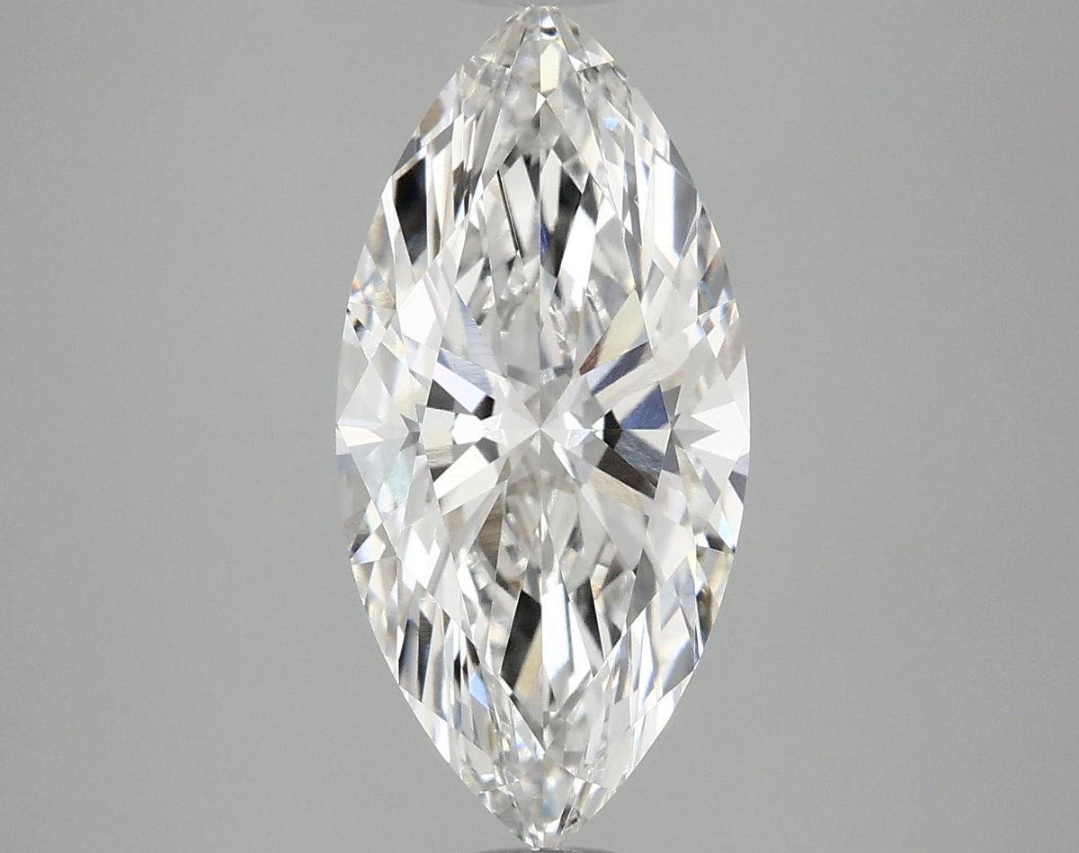 3.02 Carat Marquise Shaped Excellent Cut VS1 IGI Certified Lab Grown Diamond