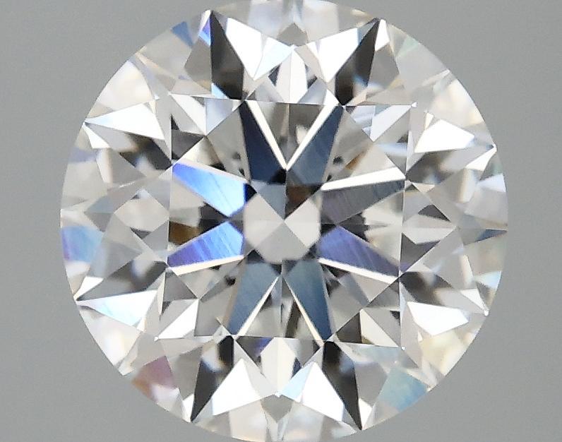 3.08 Carat Round Shaped Excellent Cut VVS2 IGI Certified Lab Grown Diamond