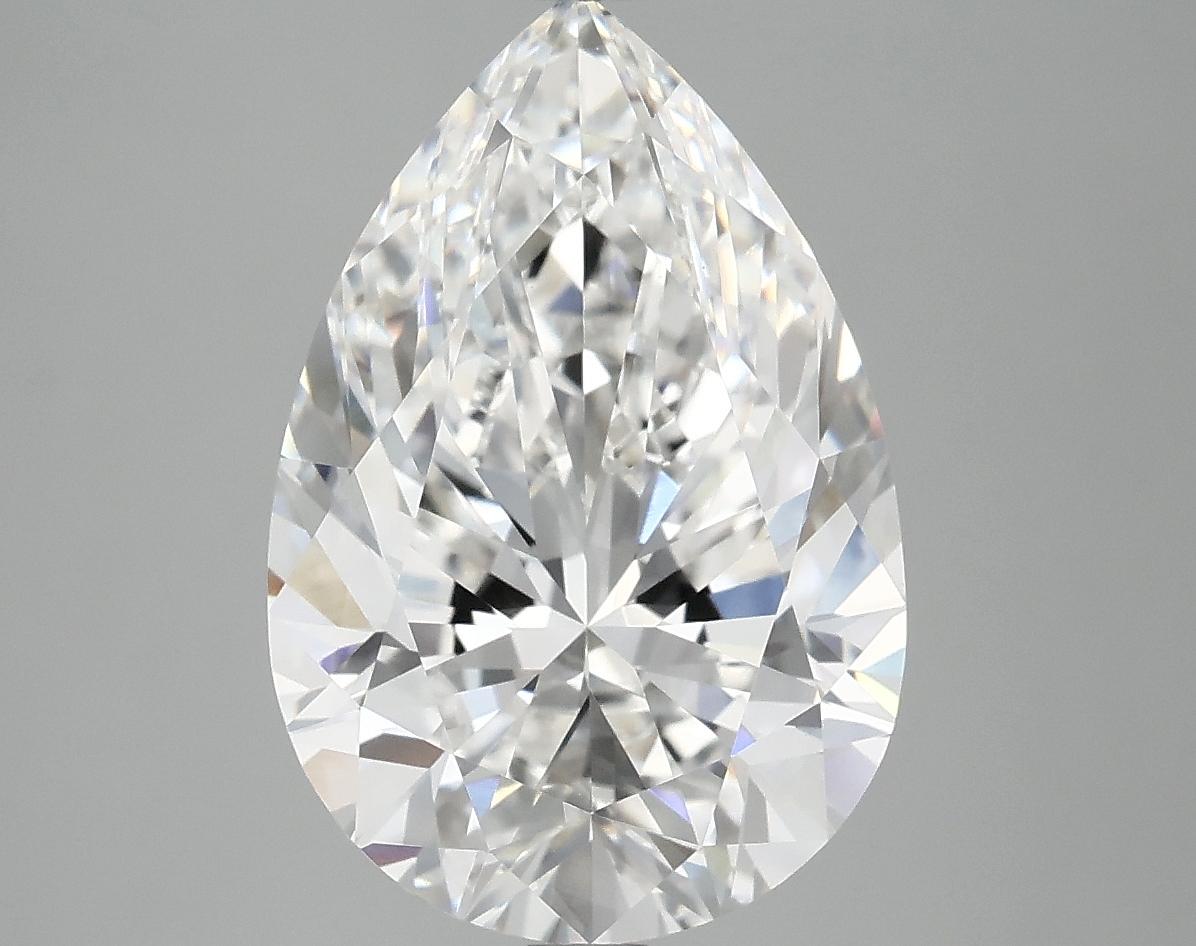 5.03 Carat Pear Shaped Excellent Cut VVS2 IGI Certified Lab Grown Diamond