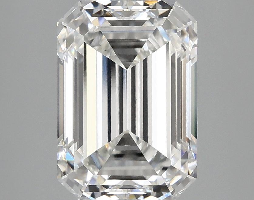 3.11 Carat Emerald Shaped Ideal Cut VS1 IGI Certified Lab Grown Diamond