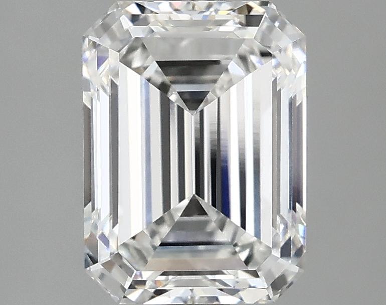 2.44 Carat Emerald Shaped Excellent Cut VVS2 IGI Certified Lab Grown Diamond