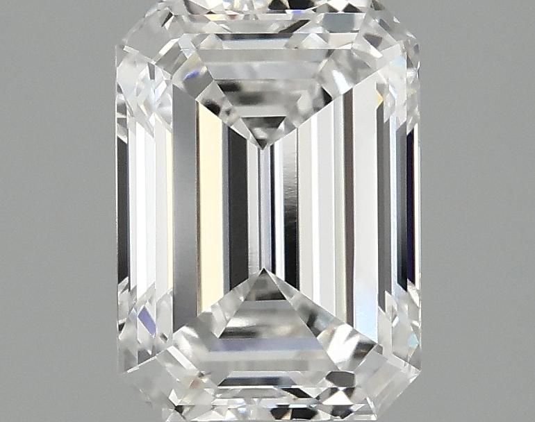 2.06 Carat Emerald Shaped Ideal Cut VVS2 IGI Certified Lab Grown Diamond