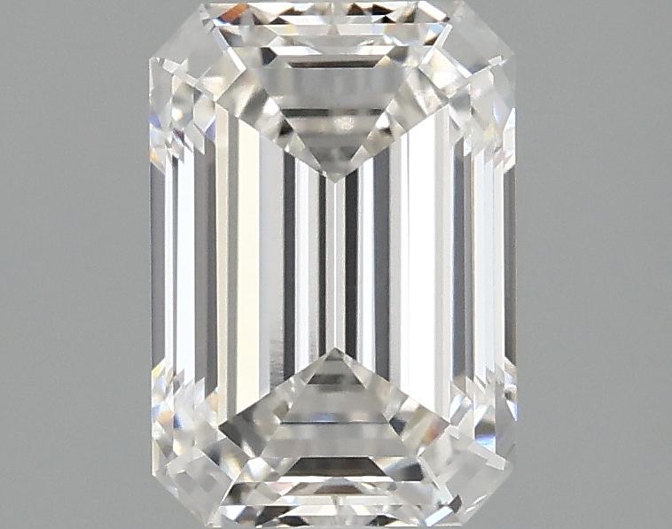 2.1 Carat Emerald Shaped Ideal Cut VVS2 IGI Certified Lab Grown Diamond