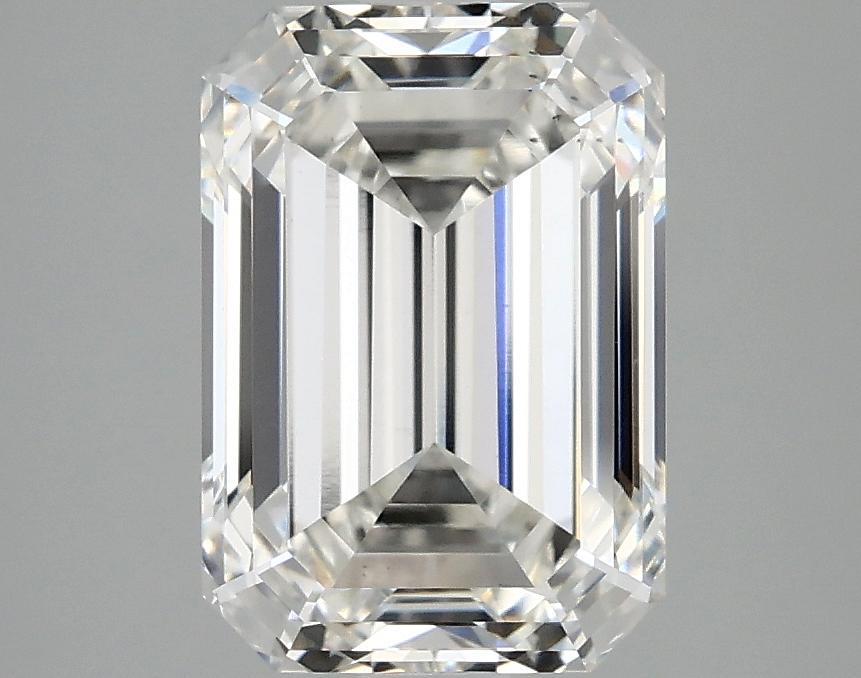 3.06 Carat Emerald Shaped Ideal Cut VS2 IGI Certified Lab Grown Diamond