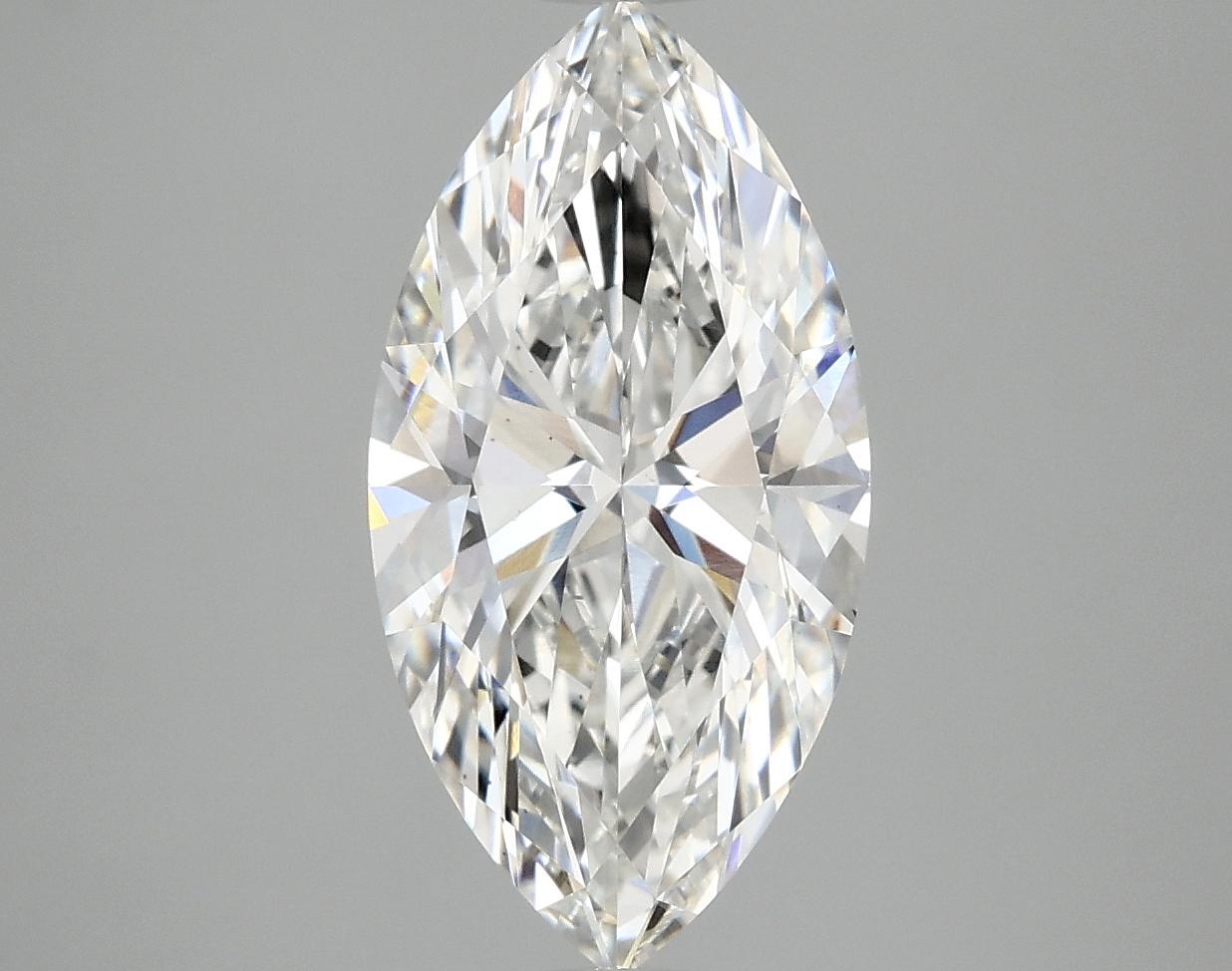 3.08 Carat Marquise Shaped Ideal Cut VS1 IGI Certified Lab Grown Diamond
