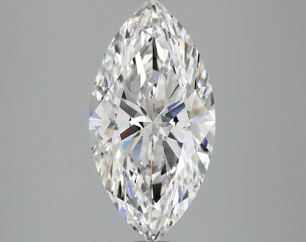 3.07 Carat Marquise Shaped Ideal Cut VS2 IGI Certified Lab Grown Diamond
