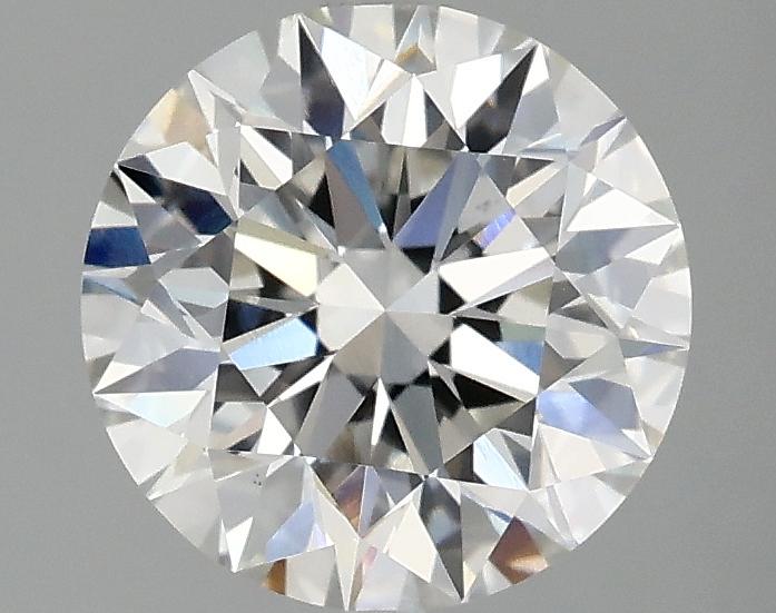2.1 Carat Round Shaped Excellent Cut VVS2 IGI Certified Lab Grown Diamond
