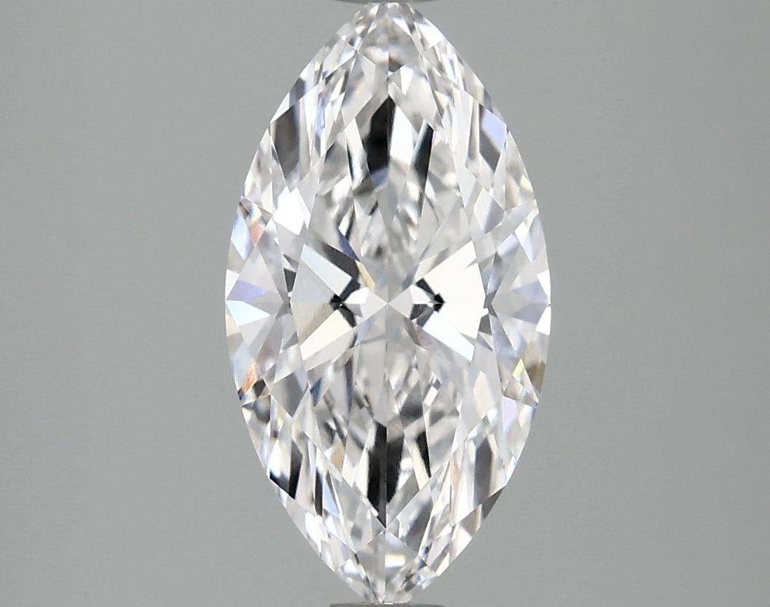 2.04 Carat Marquise Shaped Ideal Cut VVS2 IGI Certified Lab Grown Diamond