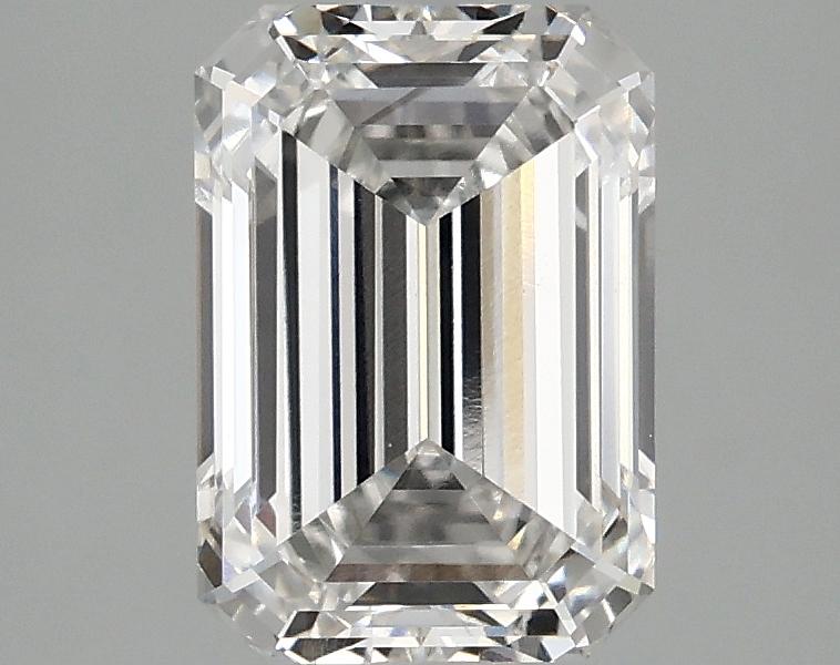 2.1 Carat Emerald Shaped Ideal Cut VS1 IGI Certified Lab Grown Diamond