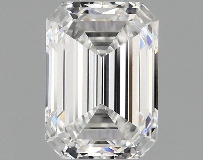 1.1 Carat Emerald Shaped Ideal Cut VVS2 IGI Certified Lab Grown Diamond