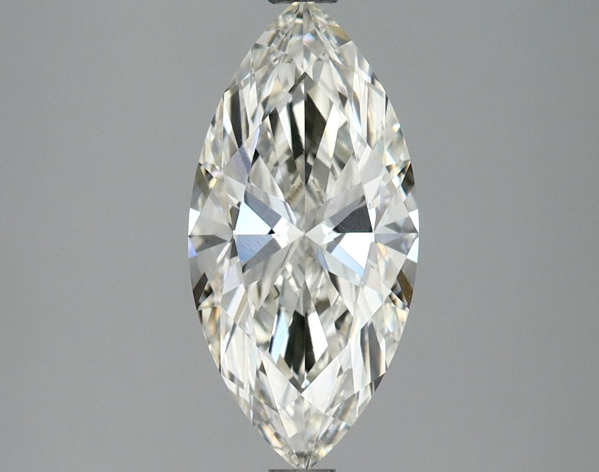 3.05 Carat Marquise Shaped Excellent Cut VVS2 IGI Certified Lab Grown Diamond