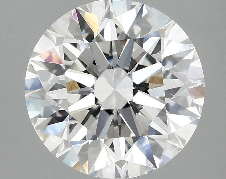 2.58 Carat Round Shaped Ideal Cut VVS2 IGI Certified Lab Grown Diamond