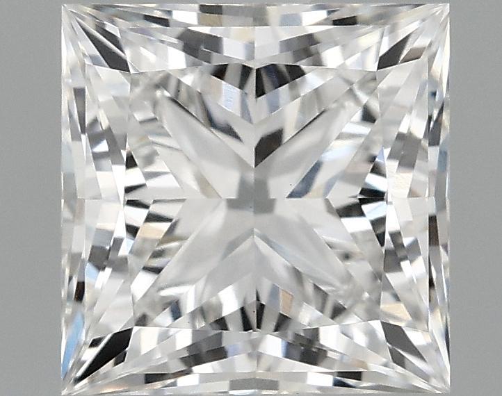 1.55 Carat Princess Shaped Ideal Cut VVS2 IGI Certified Lab Grown Diamond
