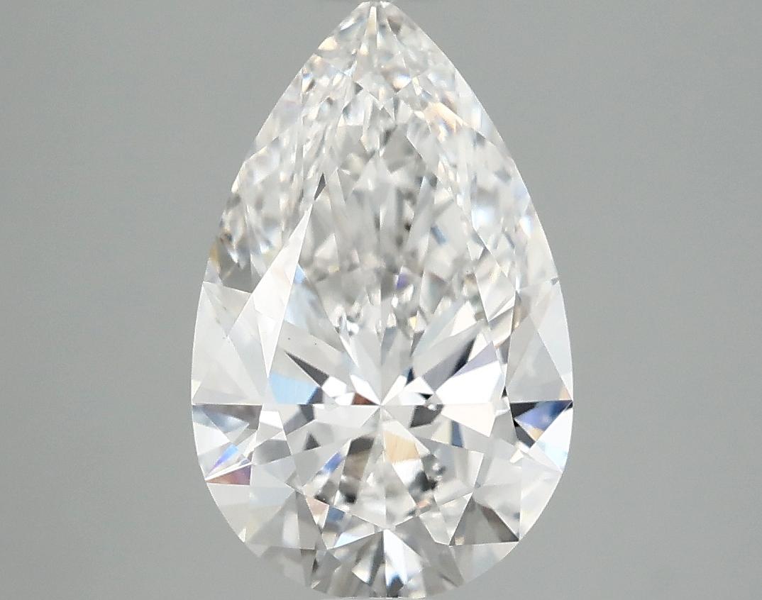 2.81 Carat Pear Shaped Ideal Cut VS1 IGI Certified Lab Grown Diamond