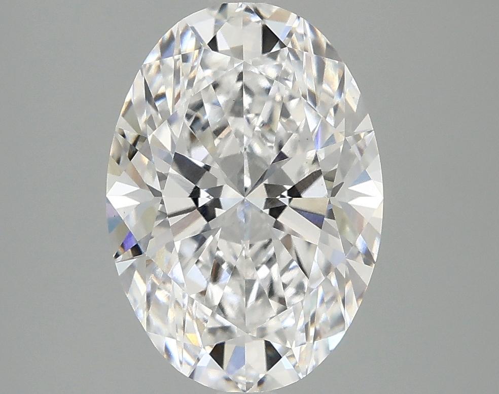 3.08 Carat Oval Shaped Ideal Cut VVS2 IGI Certified Lab Grown Diamond