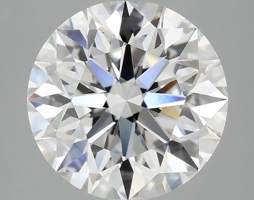 3.02 Carat Round Shaped Excellent Cut VVS2 IGI Certified Lab Grown Diamond