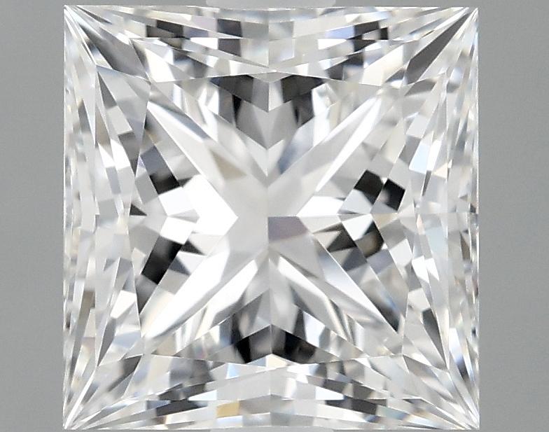 2.08 Carat Princess Shaped Ideal Cut VVS2 IGI Certified Lab Grown Diamond