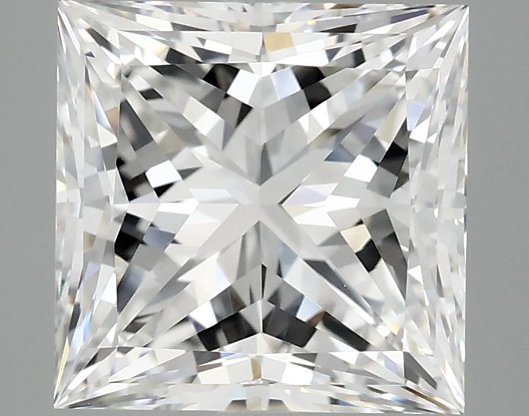 3.92 Carat Princess Shaped Ideal Cut VVS2 IGI Certified Lab Grown Diamond