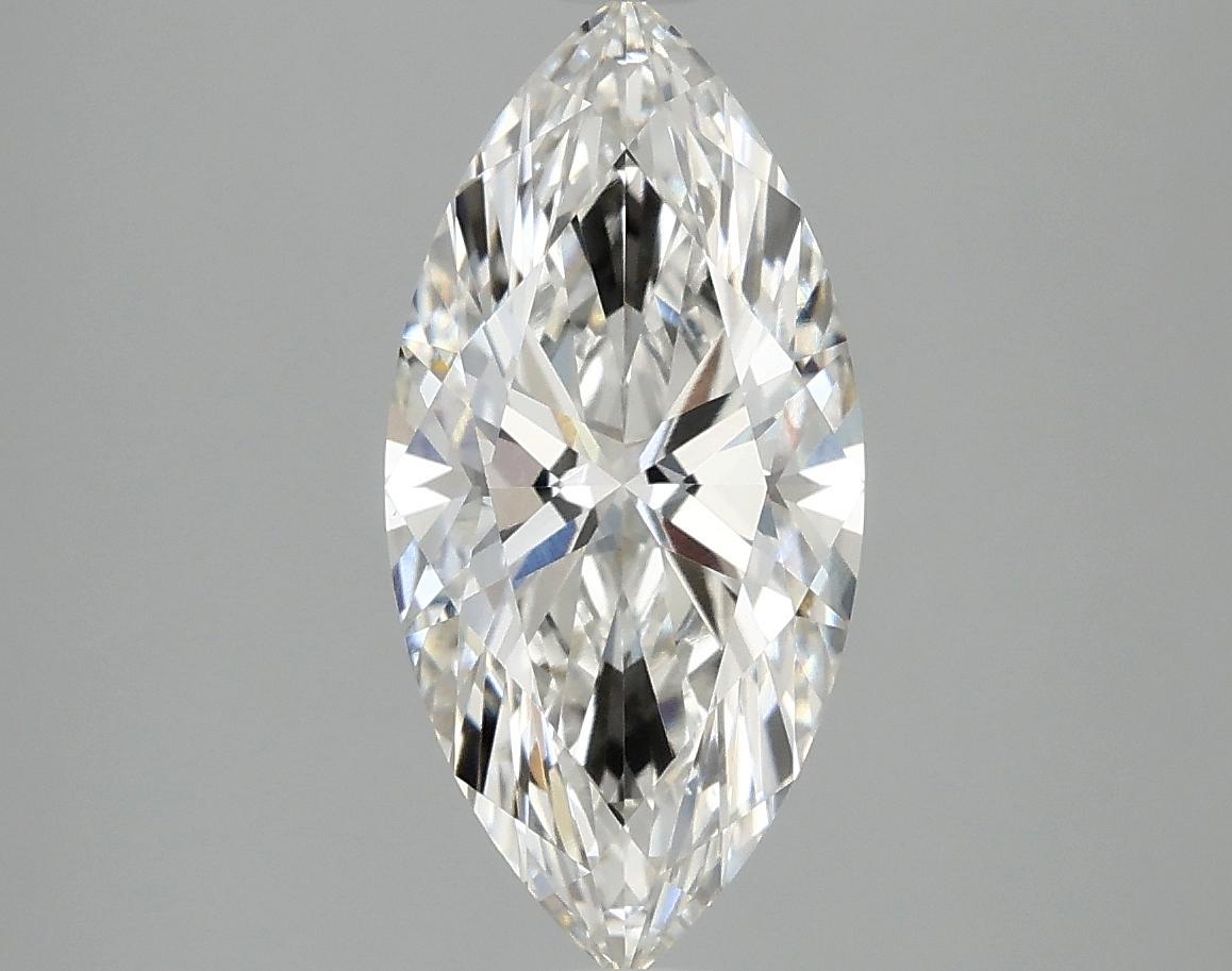 2.02 Carat Marquise Shaped Excellent Cut VVS2 IGI Certified Lab Grown Diamond