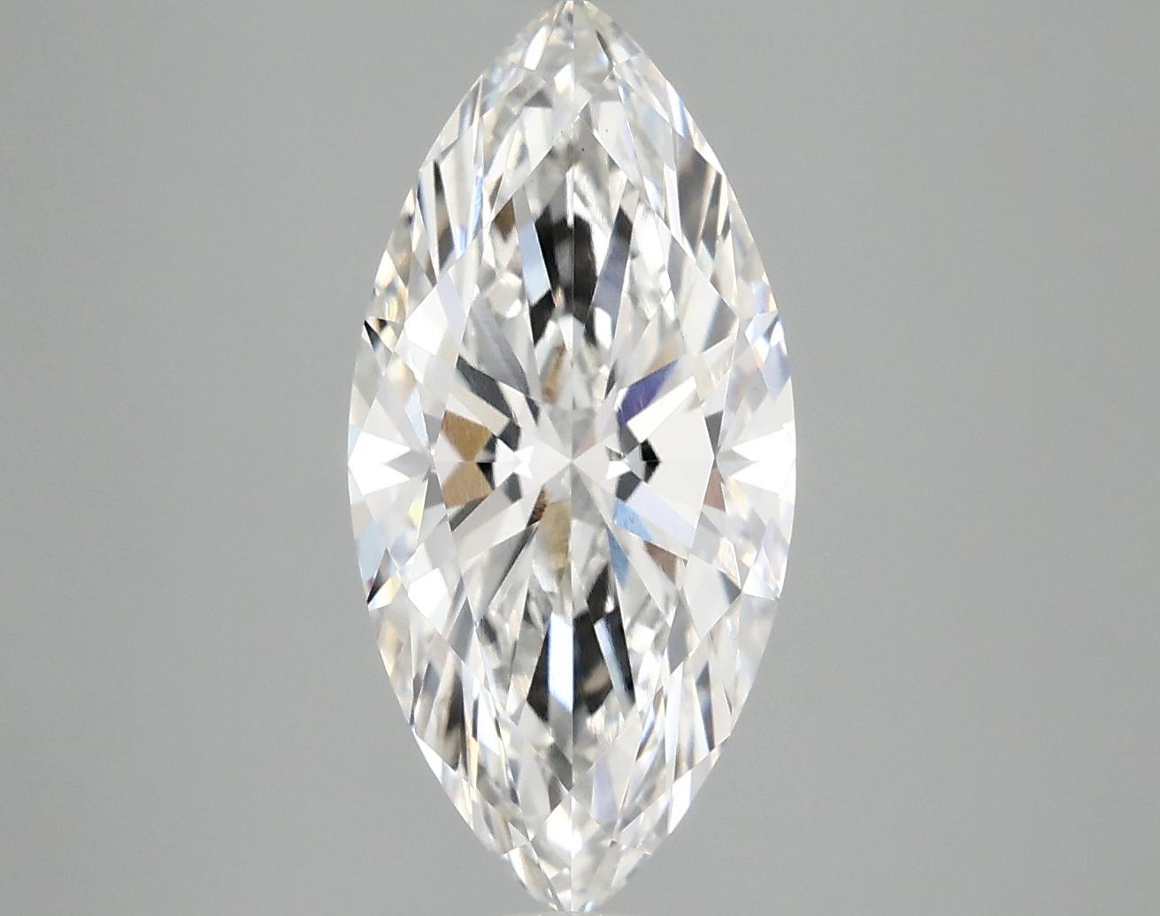 3.07 Carat Marquise Shaped Excellent Cut VS1 IGI Certified Lab Grown Diamond