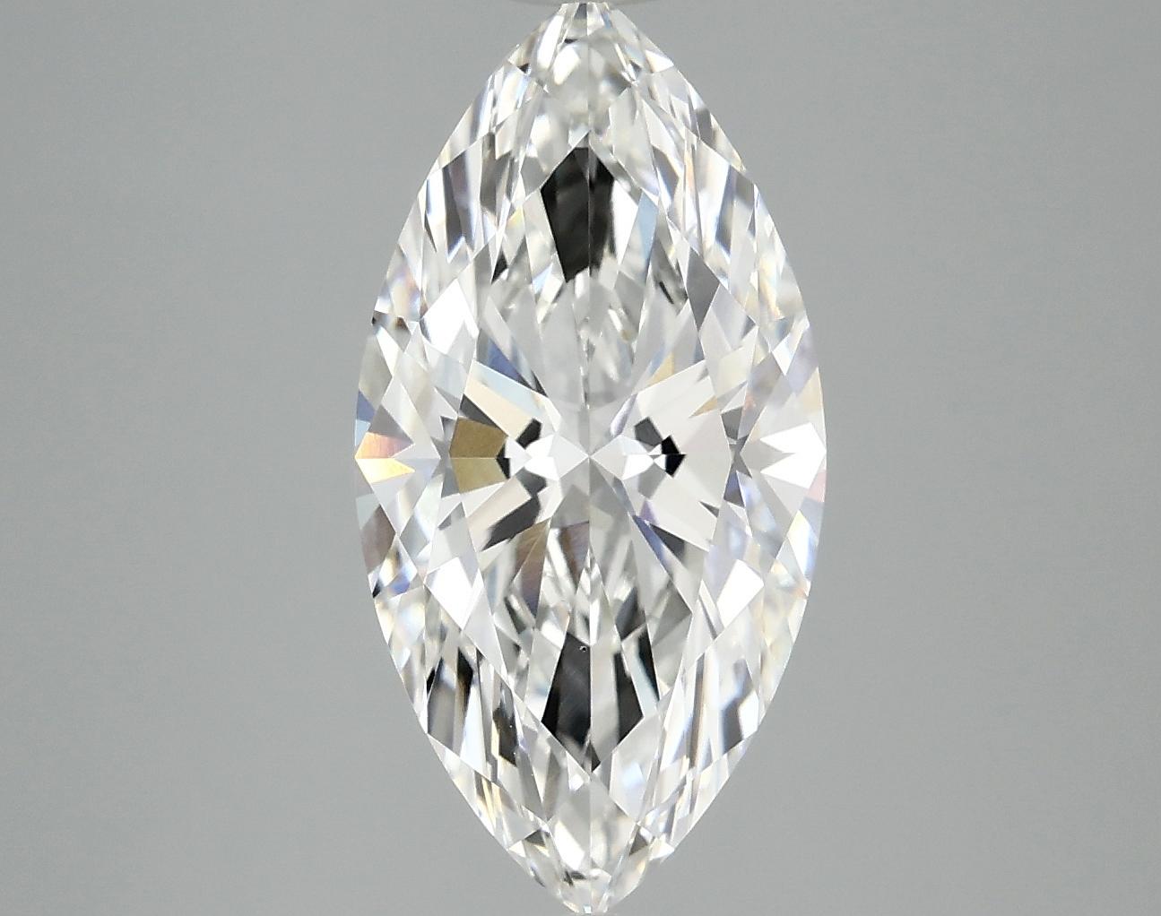 3.2 Carat Marquise Shaped Ideal Cut VS1 IGI Certified Lab Grown Diamond
