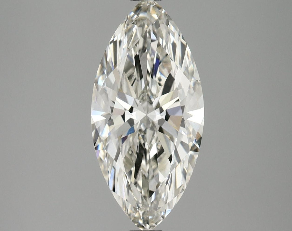 1.94 Carat Marquise Shaped Excellent Cut VVS2 IGI Certified Lab Grown Diamond
