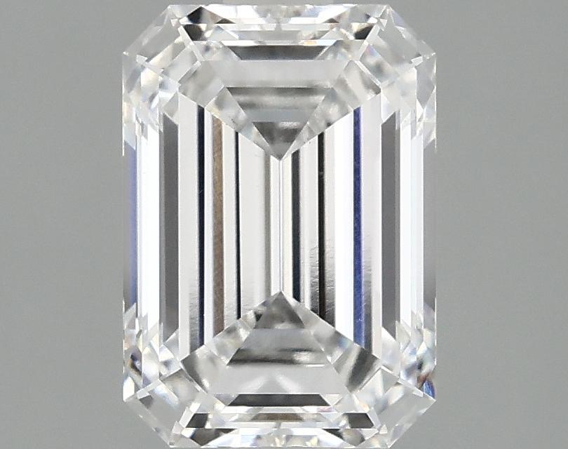 2.1 Carat Emerald Shaped Ideal Cut VS1 IGI Certified Lab Grown Diamond