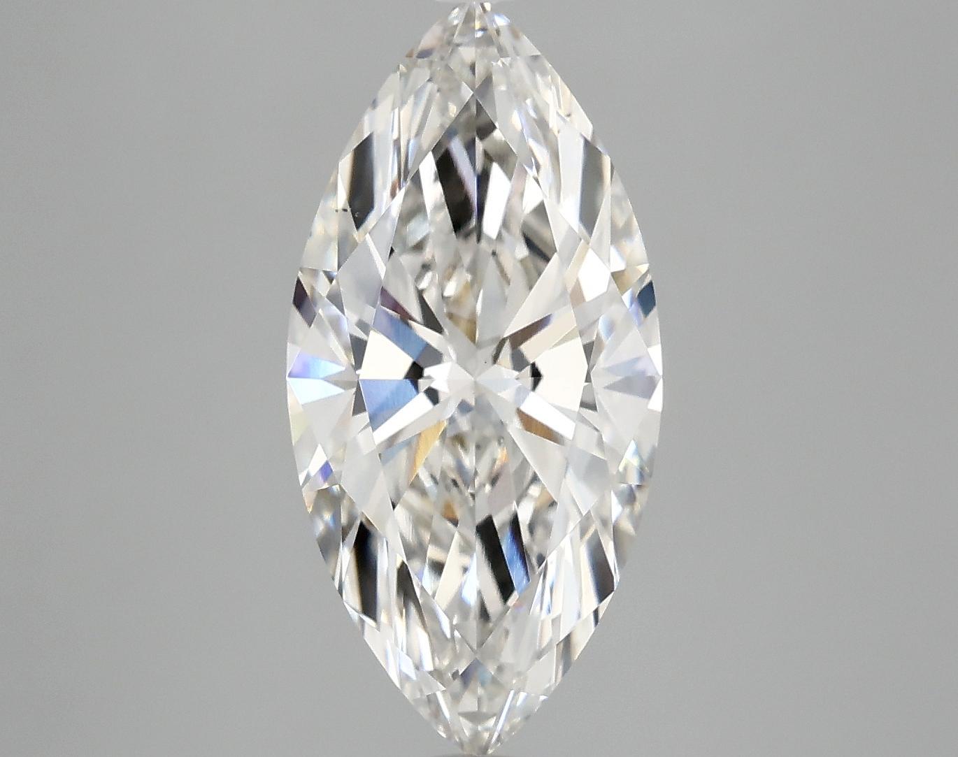3.46 Carat Marquise Shaped Ideal Cut VS1 IGI Certified Lab Grown Diamond
