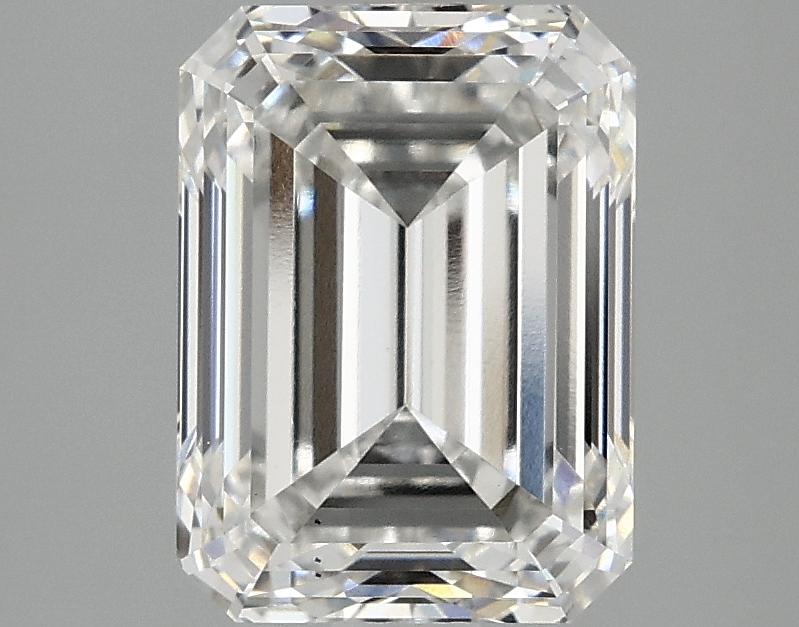 3.02 Carat Emerald Shaped Excellent Cut VS2 IGI Certified Lab Grown Diamond