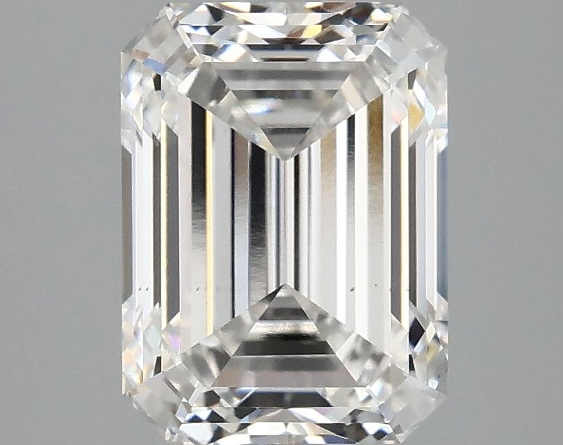 3.14 Carat Emerald Shaped Excellent Cut VS2 IGI Certified Lab Grown Diamond