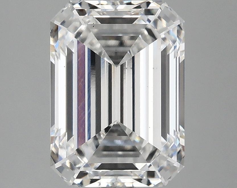 3.09 Carat Emerald Shaped Excellent Cut VS1 IGI Certified Lab Grown Diamond