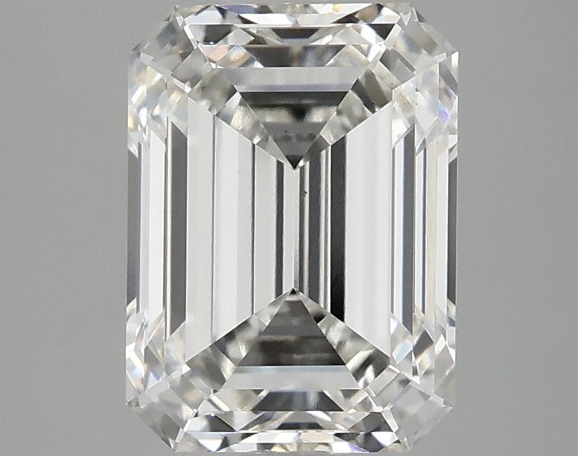 3.08 Carat Emerald Shaped Excellent Cut VS2 IGI Certified Lab Grown Diamond