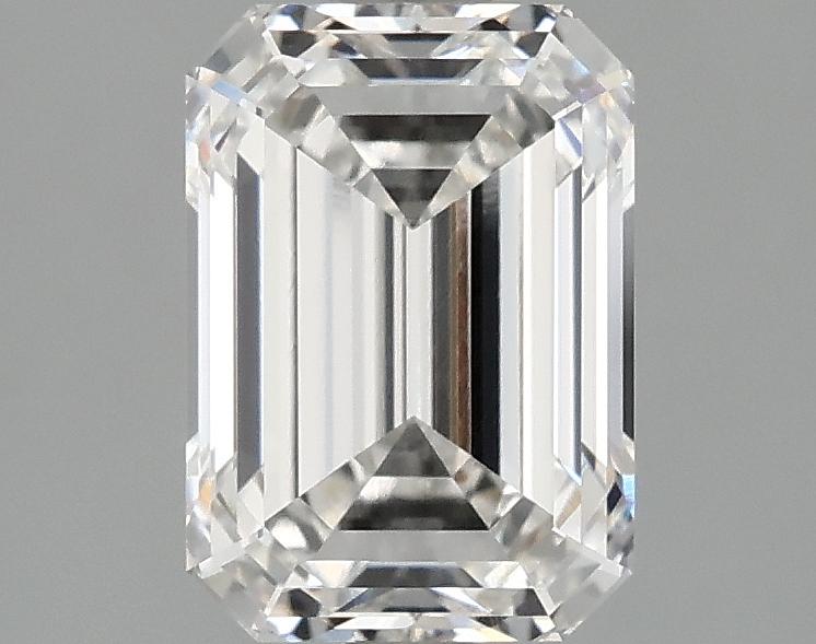 2.06 Carat Emerald Shaped Ideal Cut VVS2 IGI Certified Lab Grown Diamond