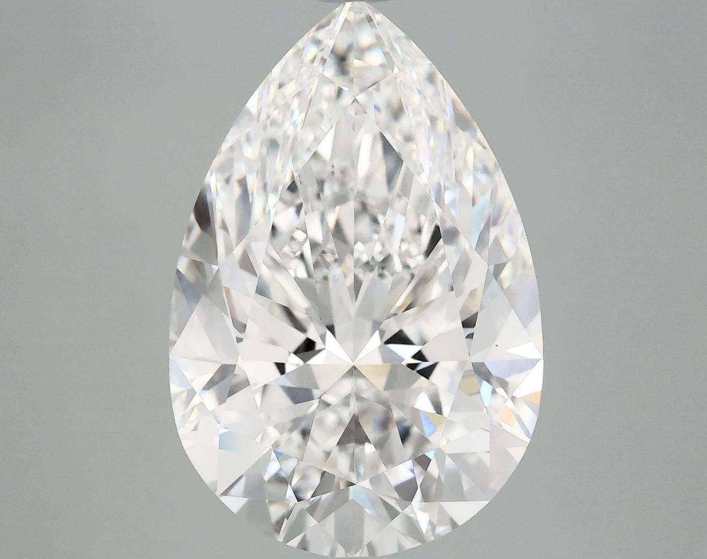 7.46 Carat Pear Shaped Excellent Cut VS1 IGI Certified Lab Grown Diamond