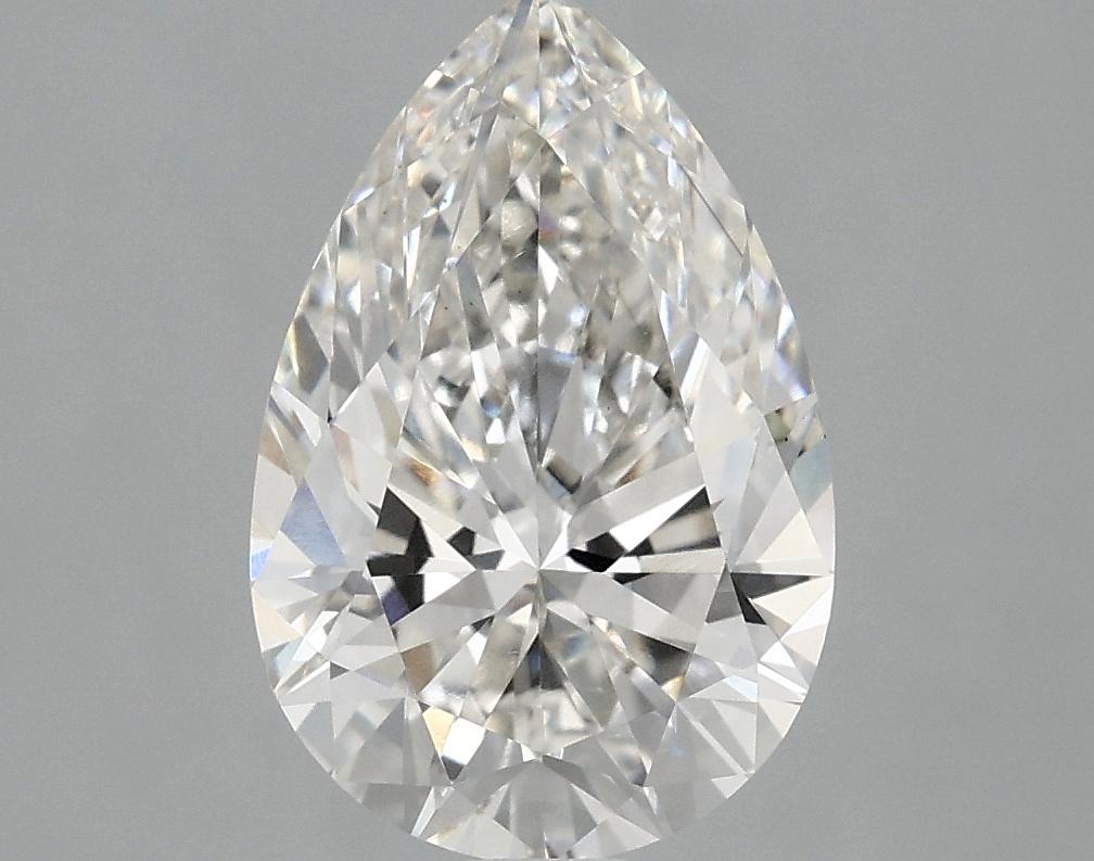 2.42 Carat Pear Shaped Excellent Cut VS1 IGI Certified Lab Grown Diamond