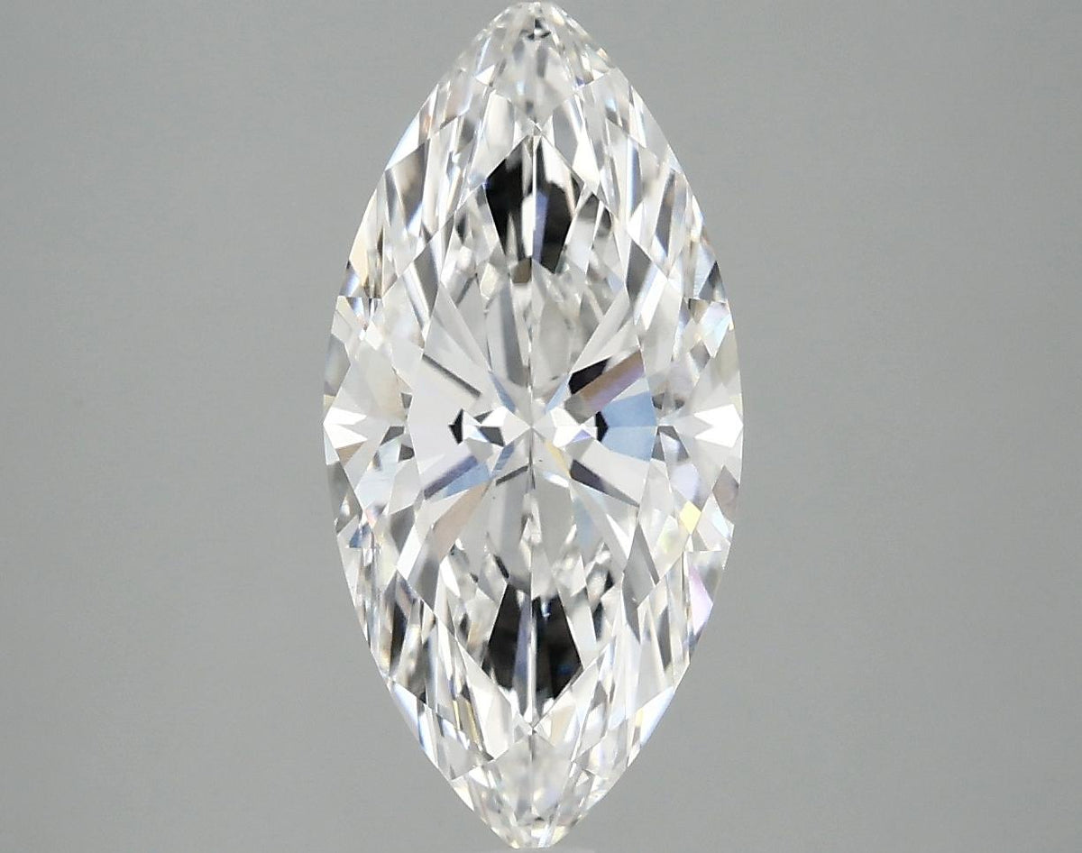 2.56 Carat Marquise Shaped Excellent Cut VS1 IGI Certified Lab Grown Diamond