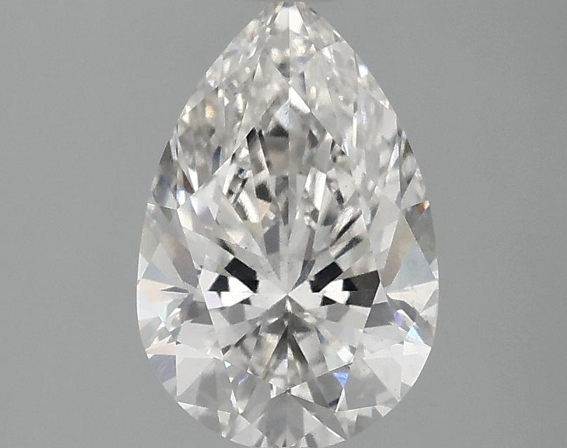 1.57 Carat Pear Shaped Excellent Cut SI1 IGI Certified Lab Grown Diamond