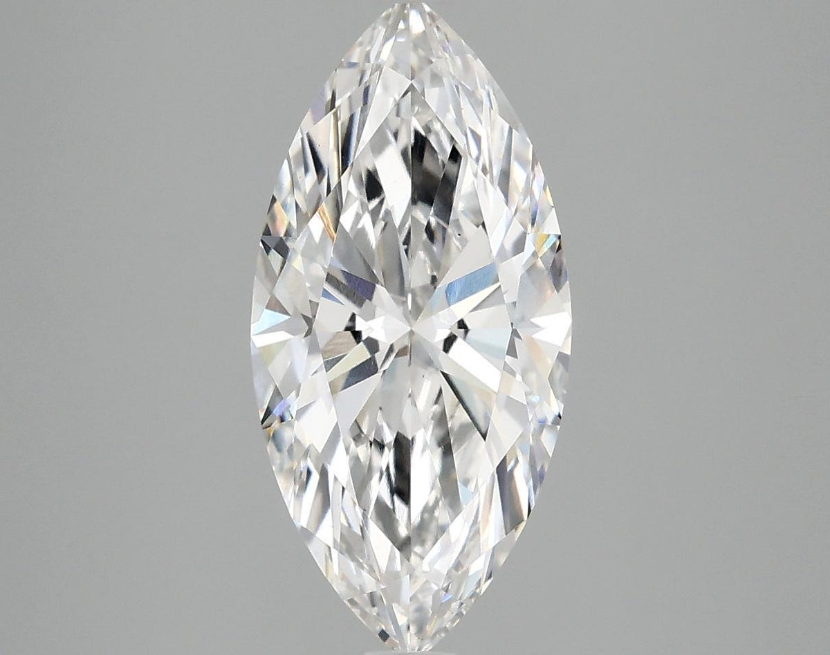 2.42 Carat Marquise Shaped Excellent Cut VS1 IGI Certified Lab Grown Diamond