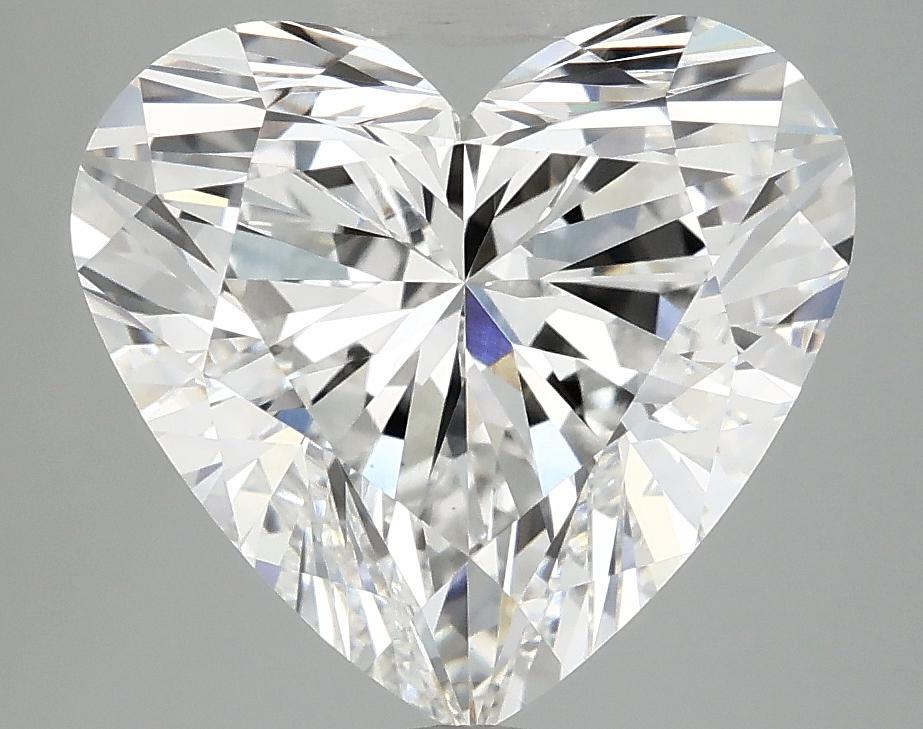 5.04 Carat Heart Shaped Ideal Cut VVS2 IGI Certified Lab Grown Diamond