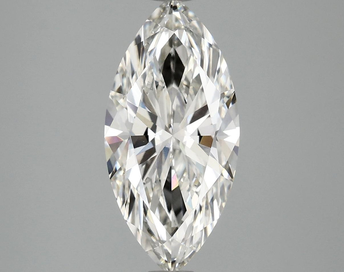 2.41 Carat Marquise Shaped Excellent Cut VVS2 IGI Certified Lab Grown Diamond