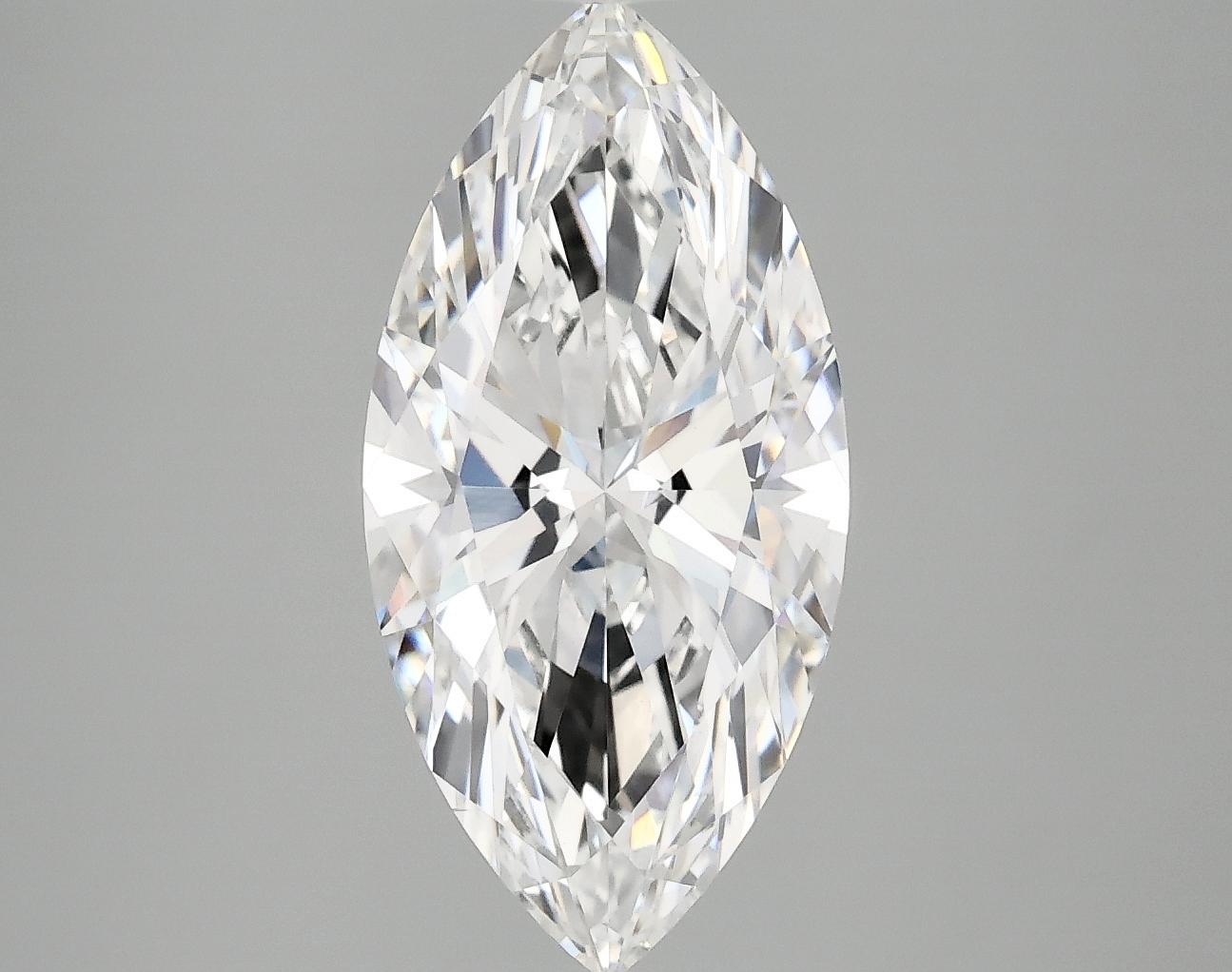 3.03 Carat Marquise Shaped Ideal Cut VS1 IGI Certified Lab Grown Diamond