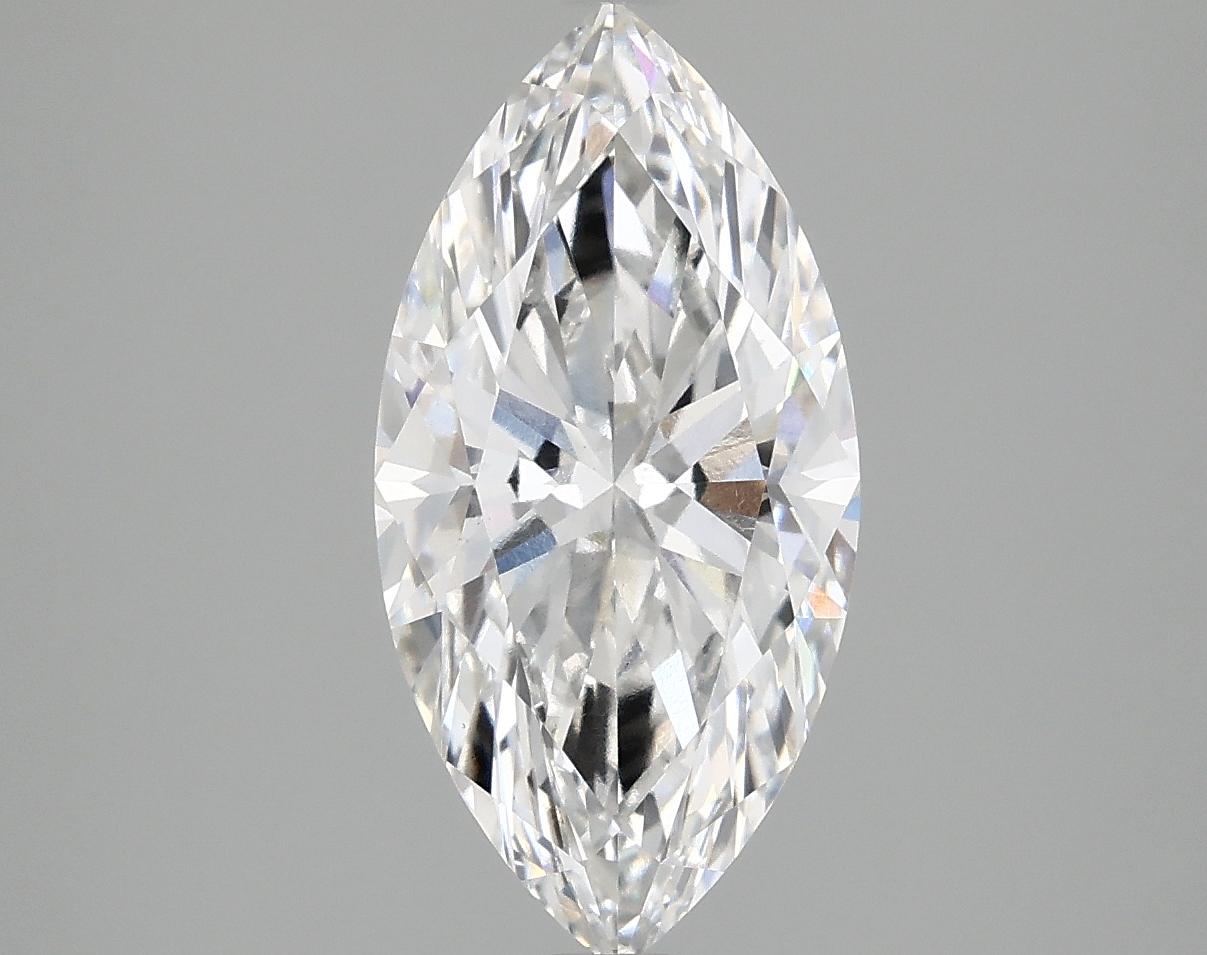 2.58 Carat Marquise Shaped Ideal Cut VS1 IGI Certified Lab Grown Diamond