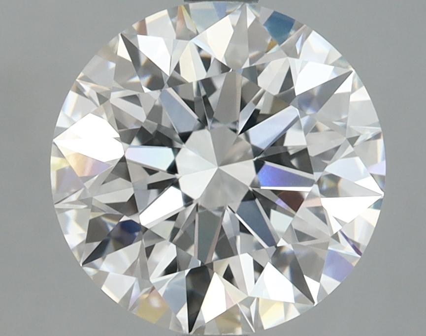 3.09 Carat Round Shaped Ideal Cut VVS2 IGI Certified Lab Grown Diamond